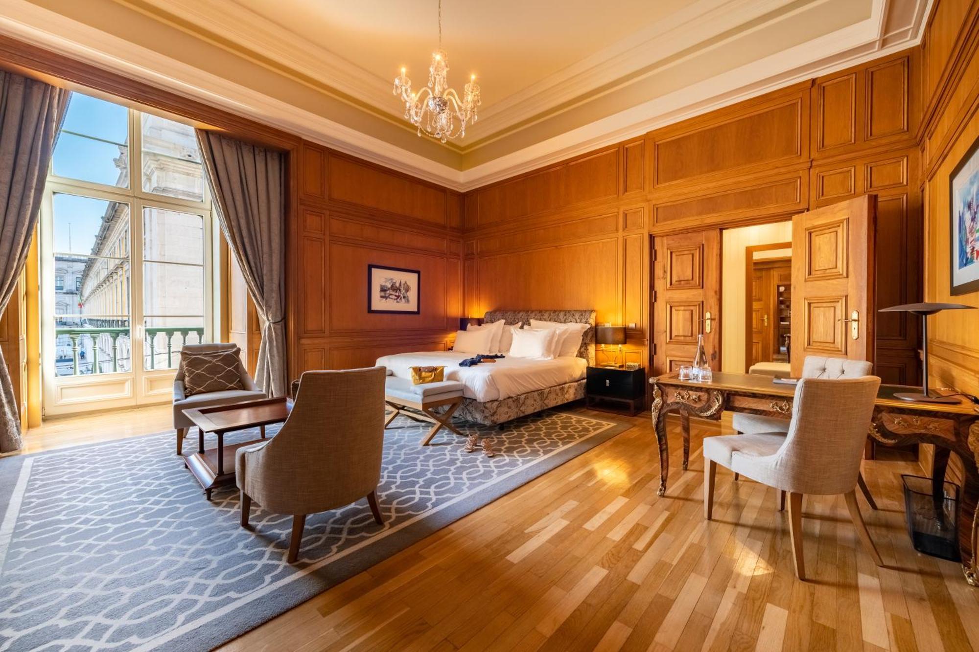 Pousada De Lisboa - Small Luxury Hotels Of The World Exterior foto A suite at the hotel